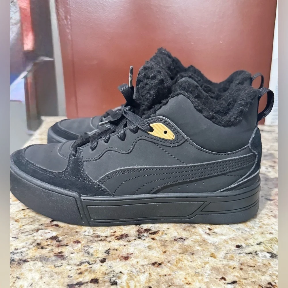 Puma Black Kids Sneakers